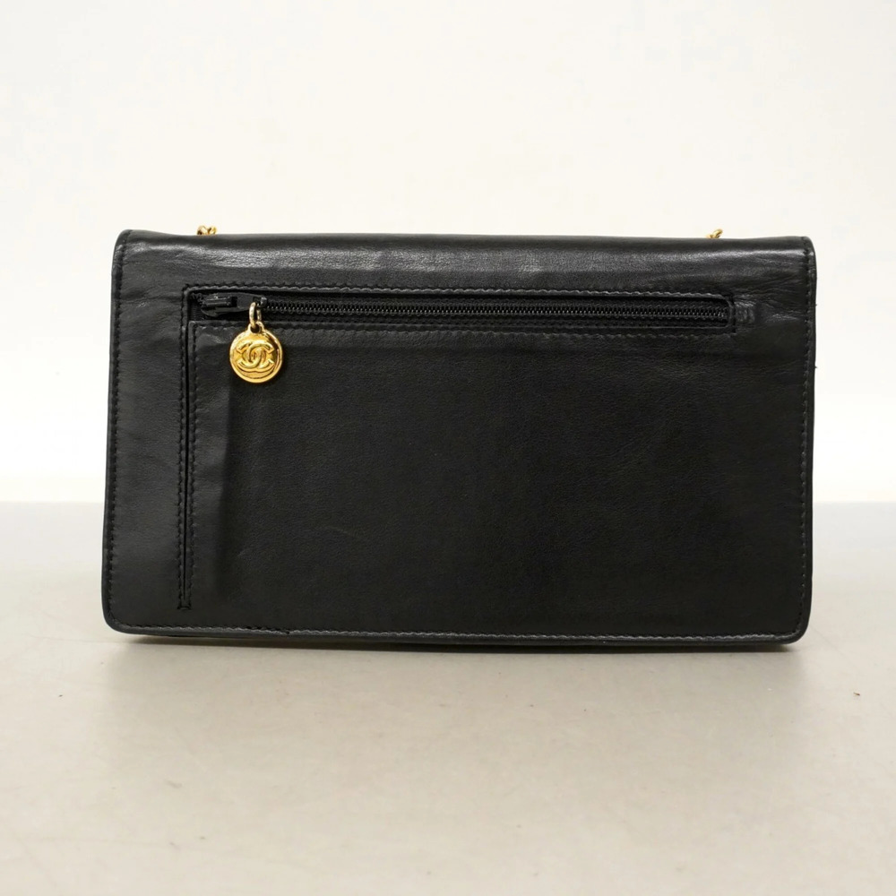 CHANEL Black Leather Wallet - Picture 10 of 11